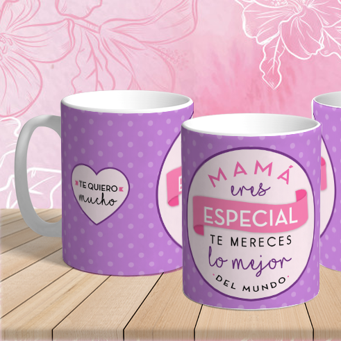 Taza Mamá eres especial – Regalo bonito y emotivo para el Día de la Madre