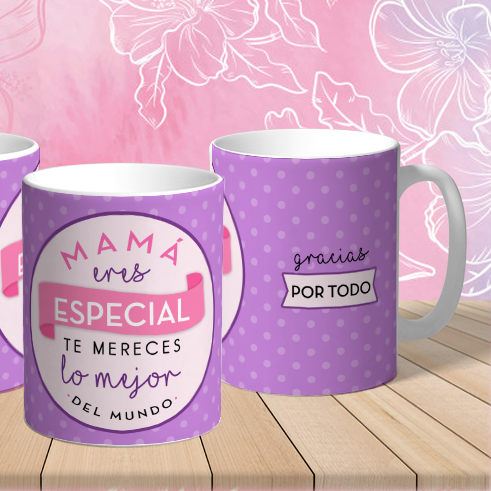 Taza Mamá eres especial – Regalo bonito y emotivo para el Día de la Madre