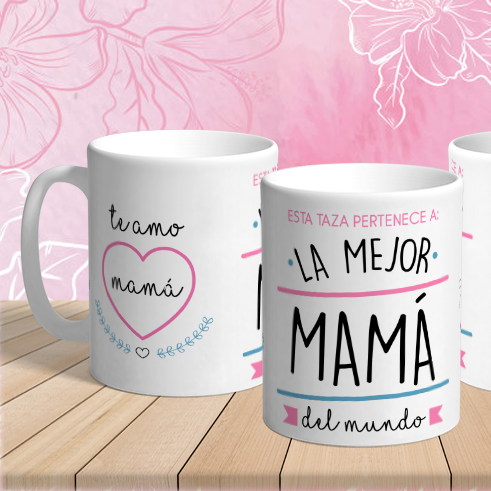 Taza La Mejor Mamá del Mundo – Regalo con mensaje tierno para el Día de la Madre