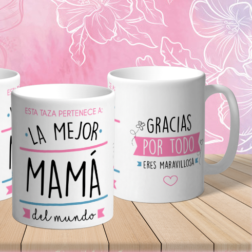 Taza La Mejor Mamá del Mundo – Regalo con mensaje tierno para el Día de la Madre