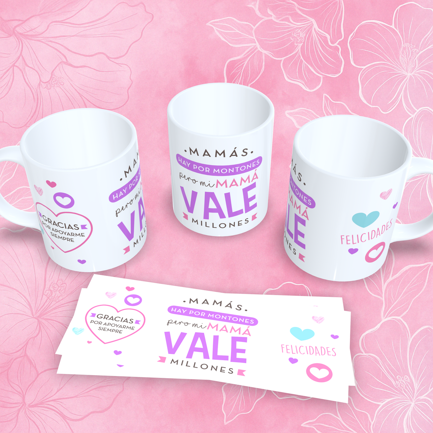 Taza Mamá Vale Millones – Regalo divertido y emotivo para el Día de la Madre