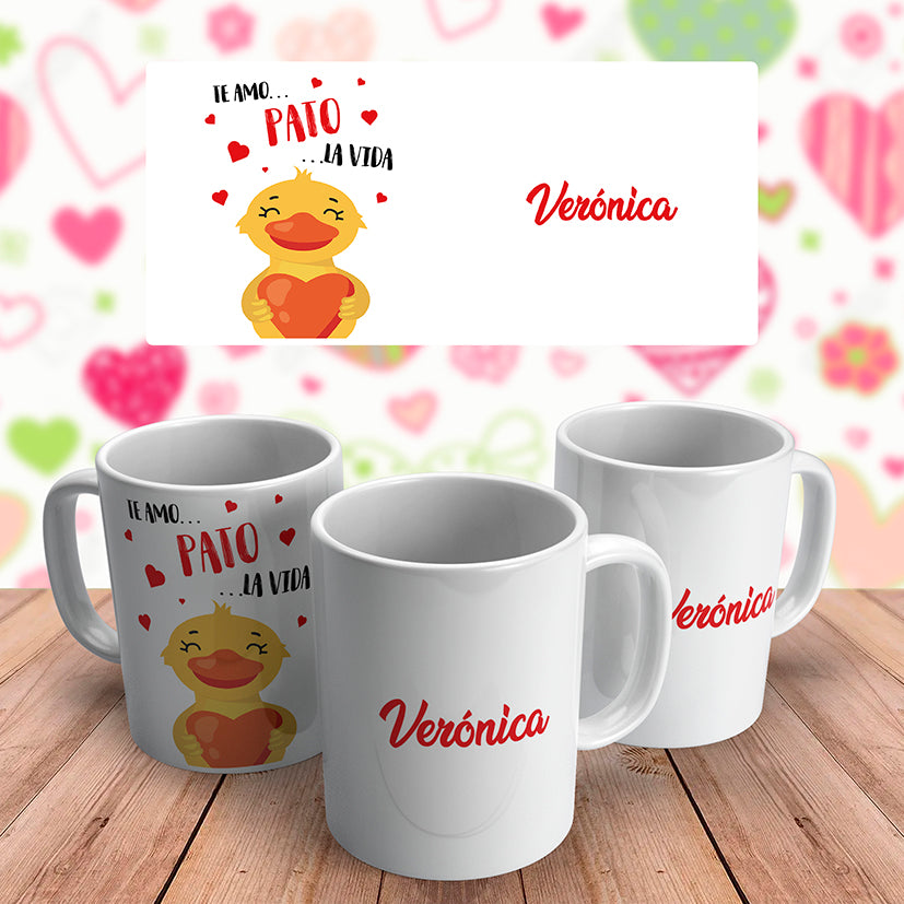 Taza "Amor con Humor" - Frases Divertidas - Diseño 8