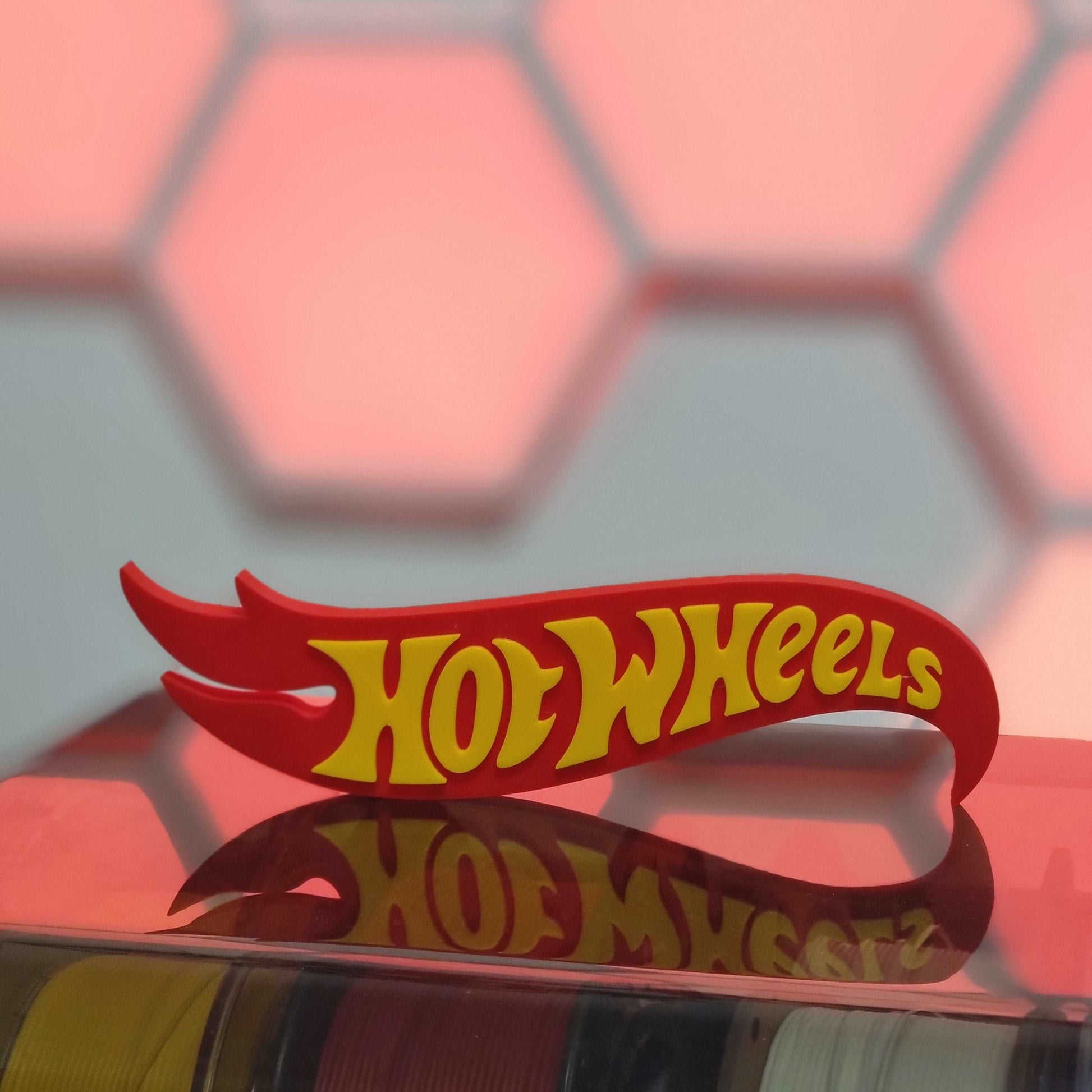 Logo Hotwheels 3D