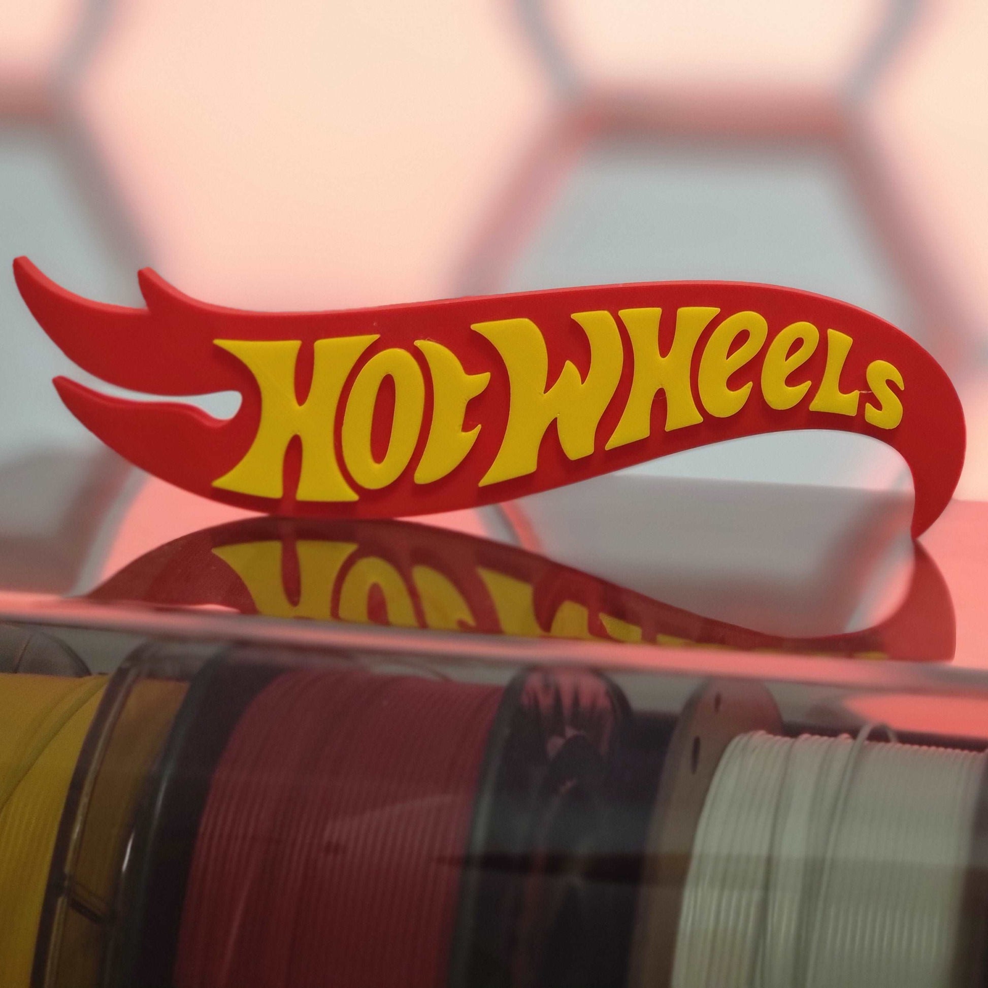 Logo Hotwheels 3D