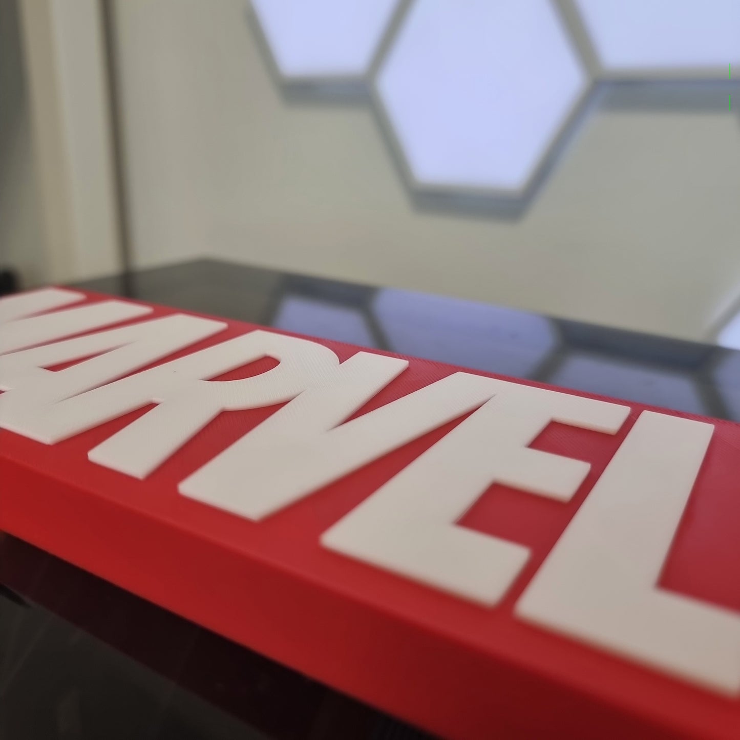 Letrero 3D de Marvel - ¡Para los verdaderos fans del universo de superhéroes!
