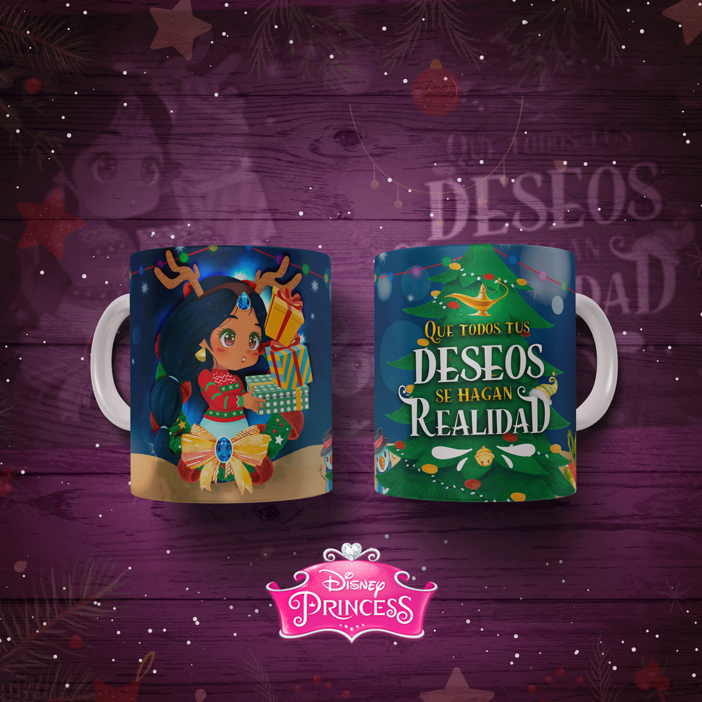 Taza Jazmín - Que todos tus deseos se hagan realidad
