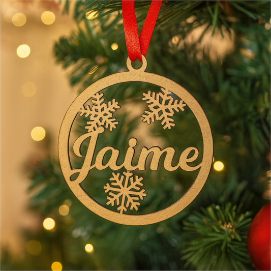 Bola de navidad personalizada Nº4