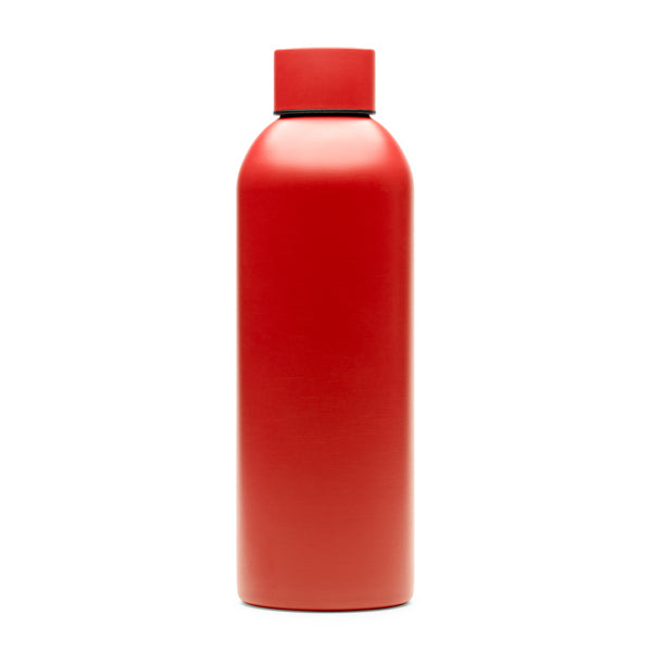 Botella de acero inoxidable 800 ml antigoteo · Rojo
