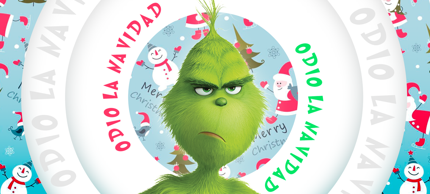 Taza Grinch Divertida Navidad - Regalo Original Anti Navidad - Diseño 7
