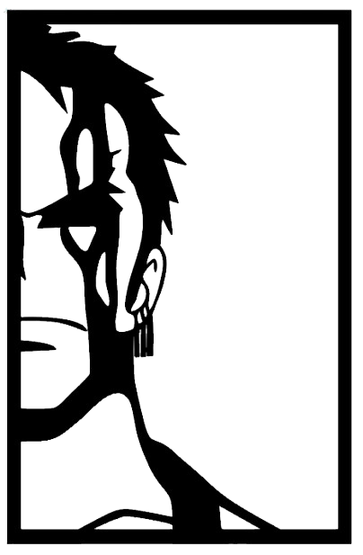 Pack de cuadros One Piece: Luffy y Crocodile. Hechos con madera.