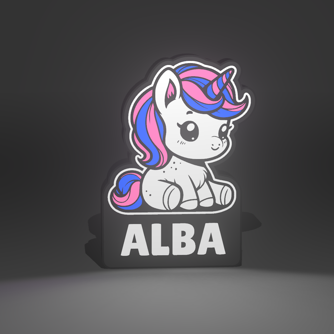 Custom Unicorn lightbox