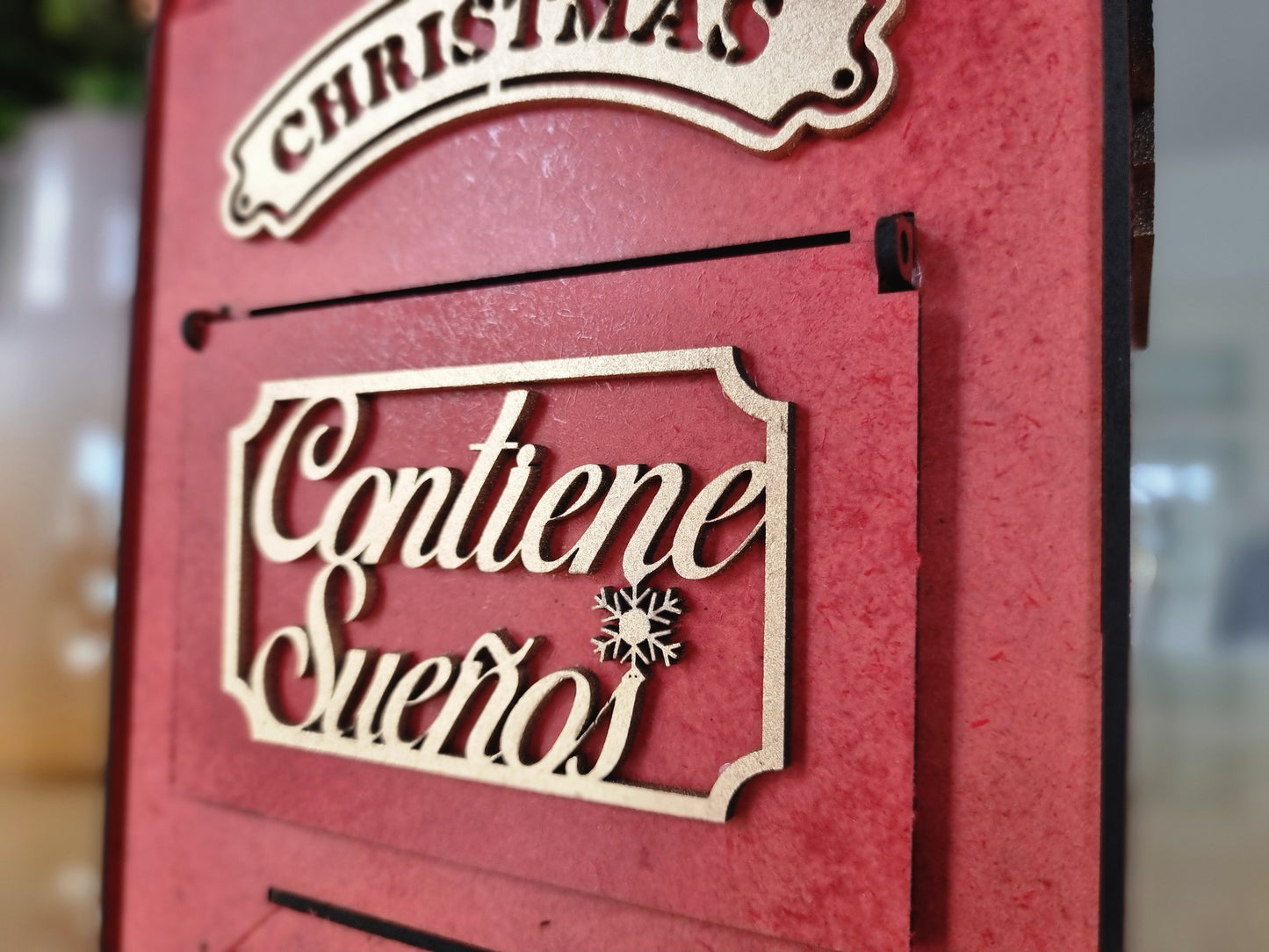 Buzón Navideño Personalizado