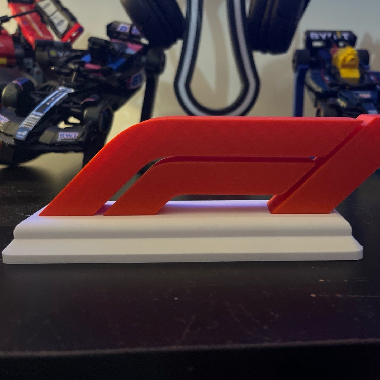 Logo F1 Impreso en 3D – Decoración Fórmula 1 (Disponible en 15, 20 y 25 cm)
