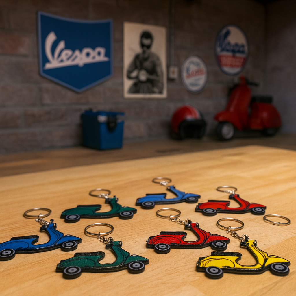 Llavero Vespa Clásica – Varios colores