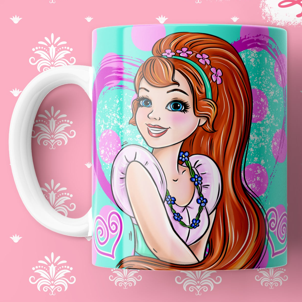 Taza Ariel – Inspirada en La Sirenita
