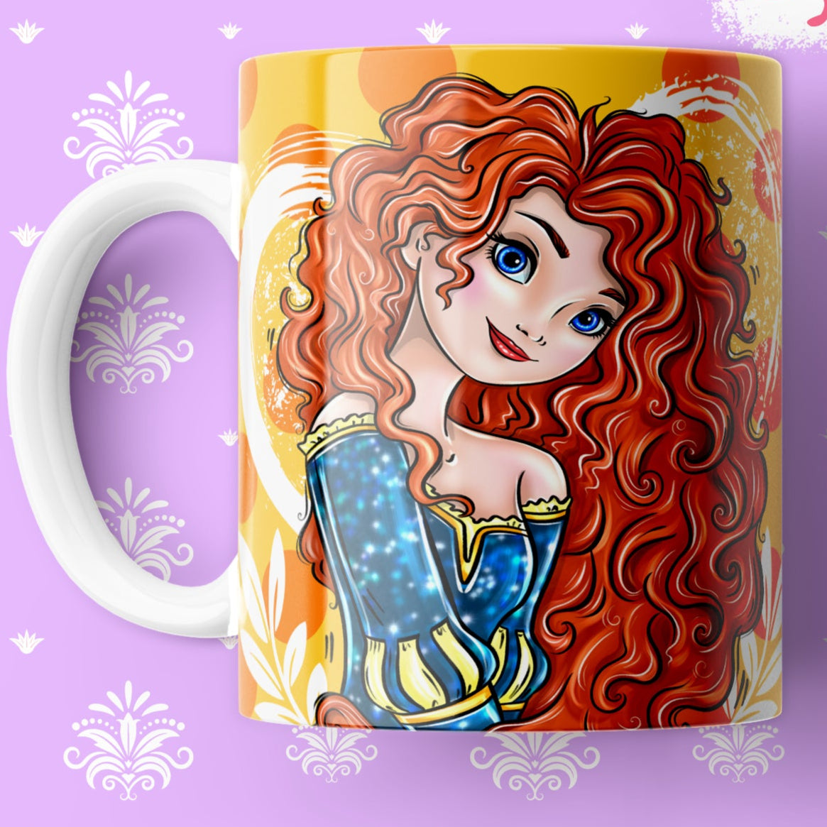 Taza Mérida Brave – Princesa Valiente de Disney