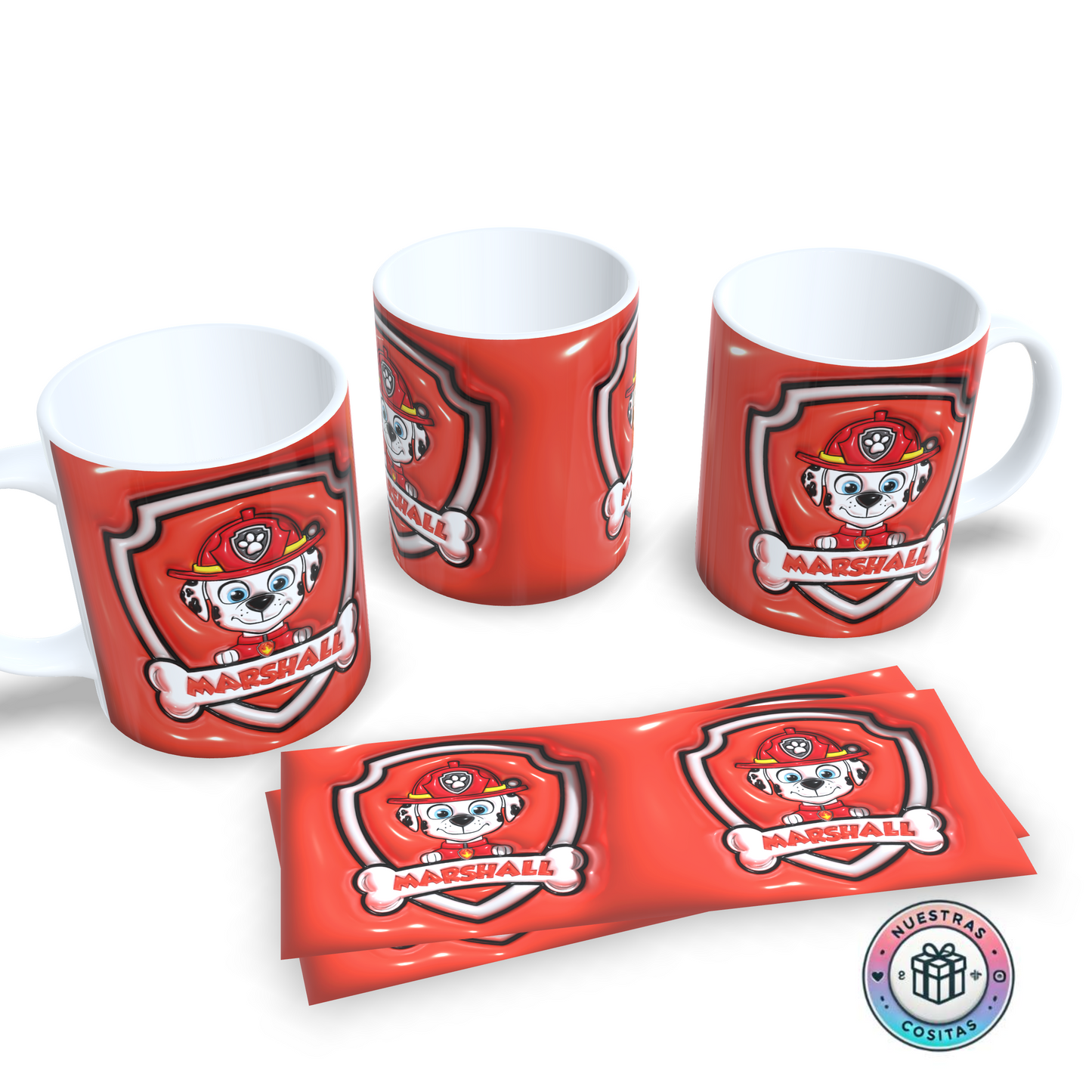 Taza 3D Marshall Patrulla Canina
