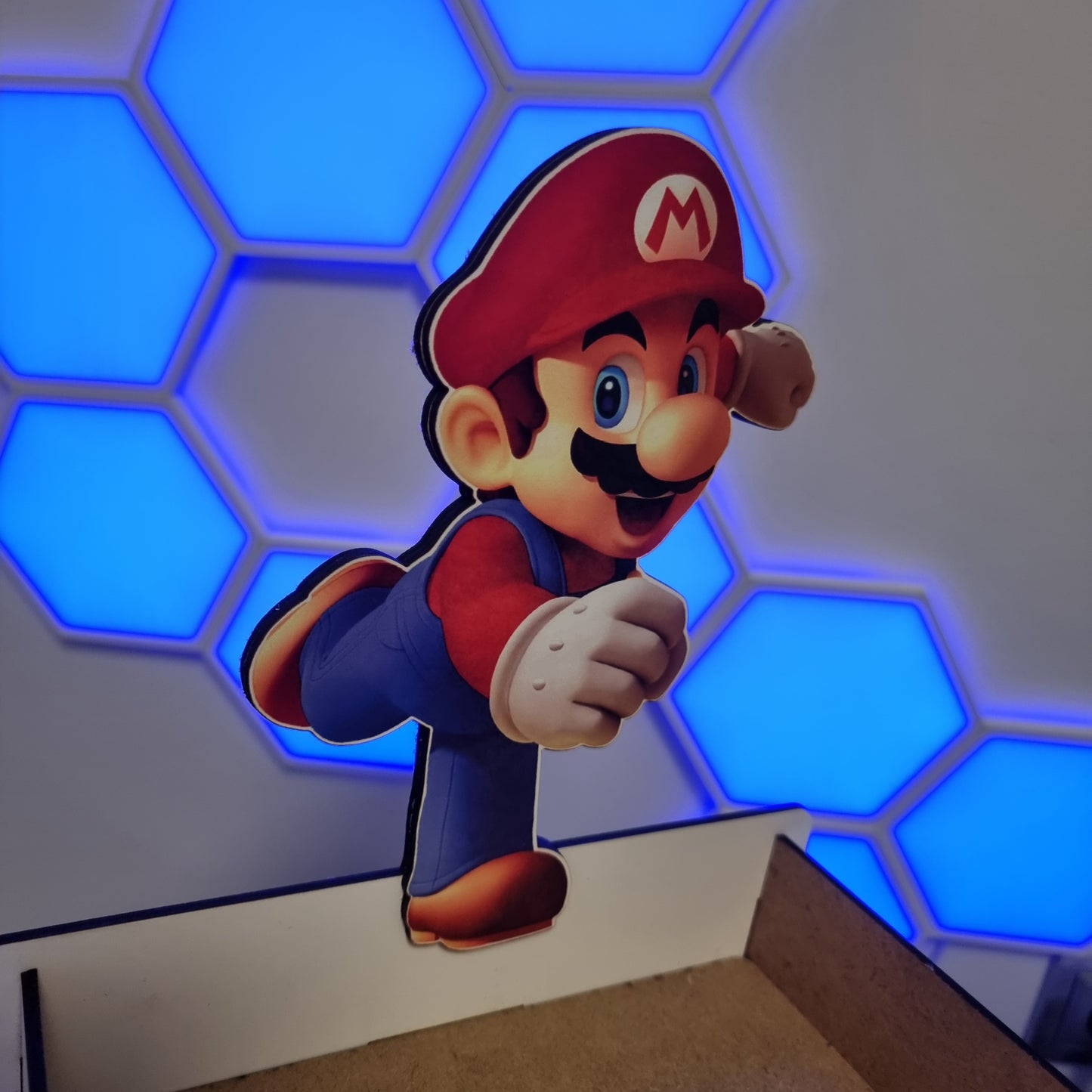 Expositor Personalizado Super Mario con Nombre – Mario Bros