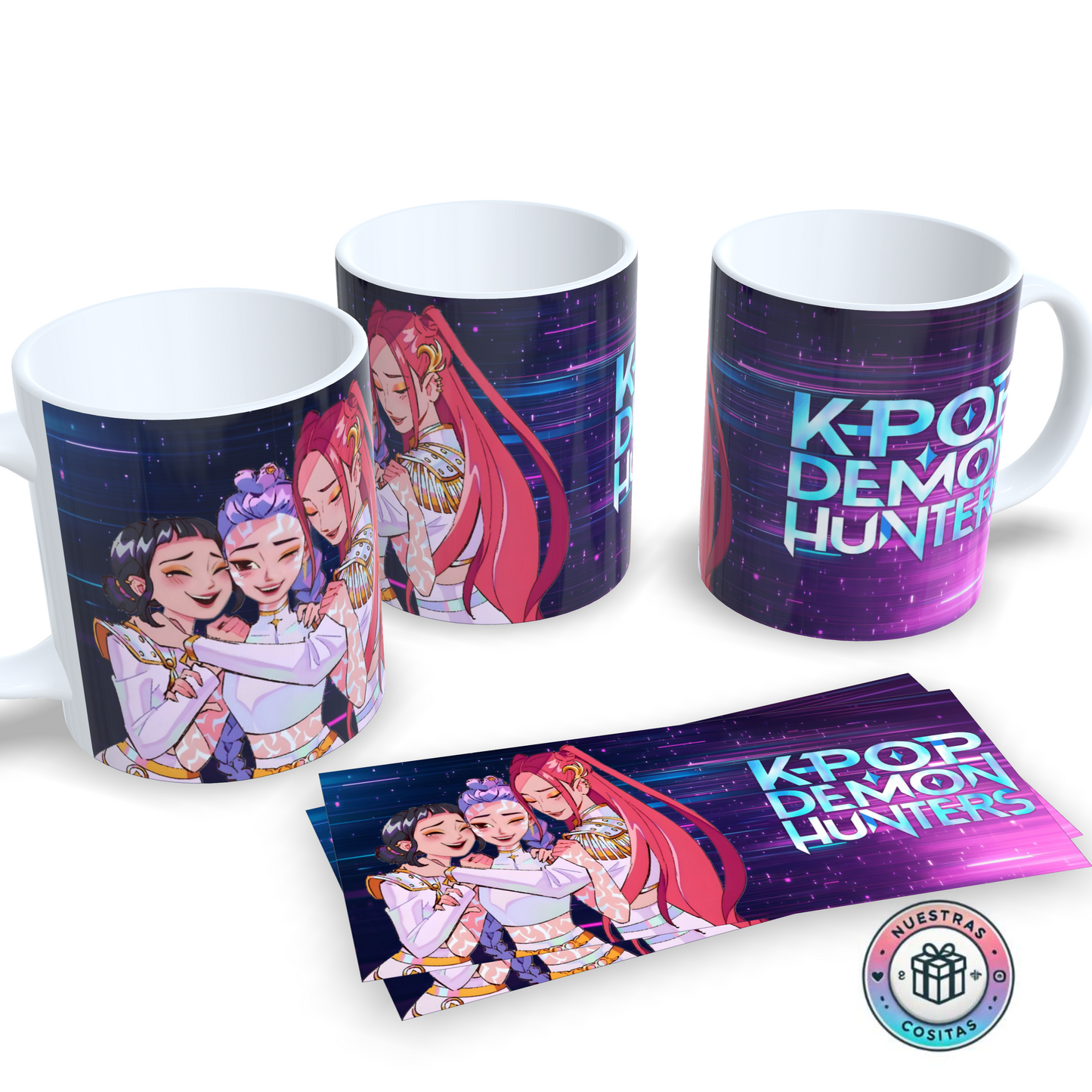 Taza K-Pop Demon Hunters ✨ | Personalizada diseño 15