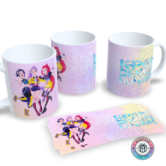 Taza K-Pop Demon Hunters ✨ | Personalizable con nombre diseño 16