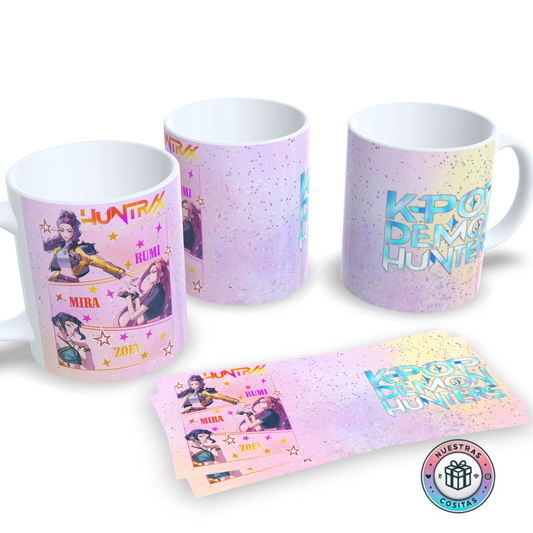 Taza K-Pop Demon Hunters ✨ Personalizable diseño 21