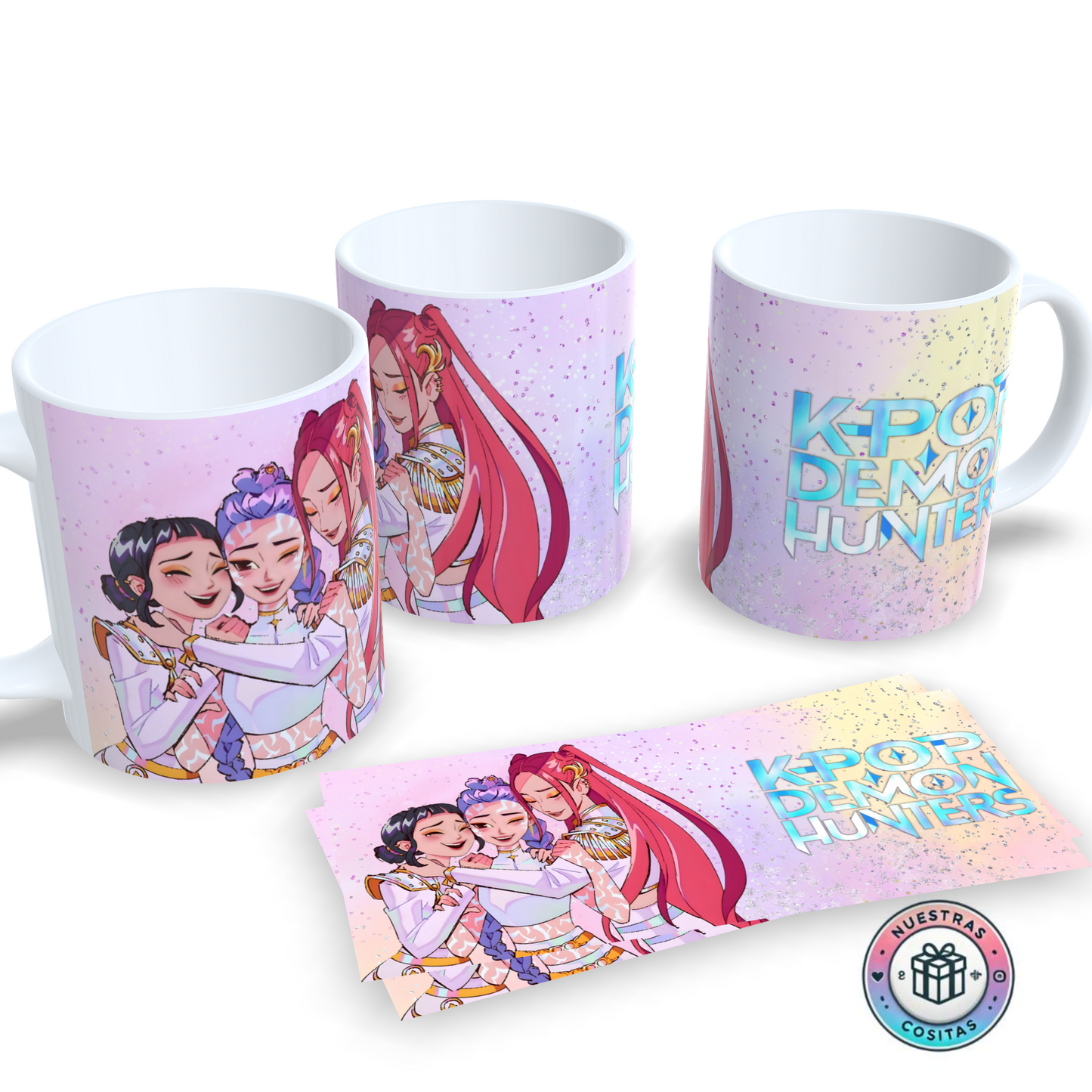 Taza K-Pop Demon Hunters ✨ Personalizable diseño 28