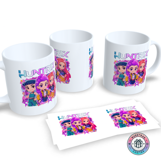 Taza K-Pop Demon Hunters ✨ Personalizable diseño 44