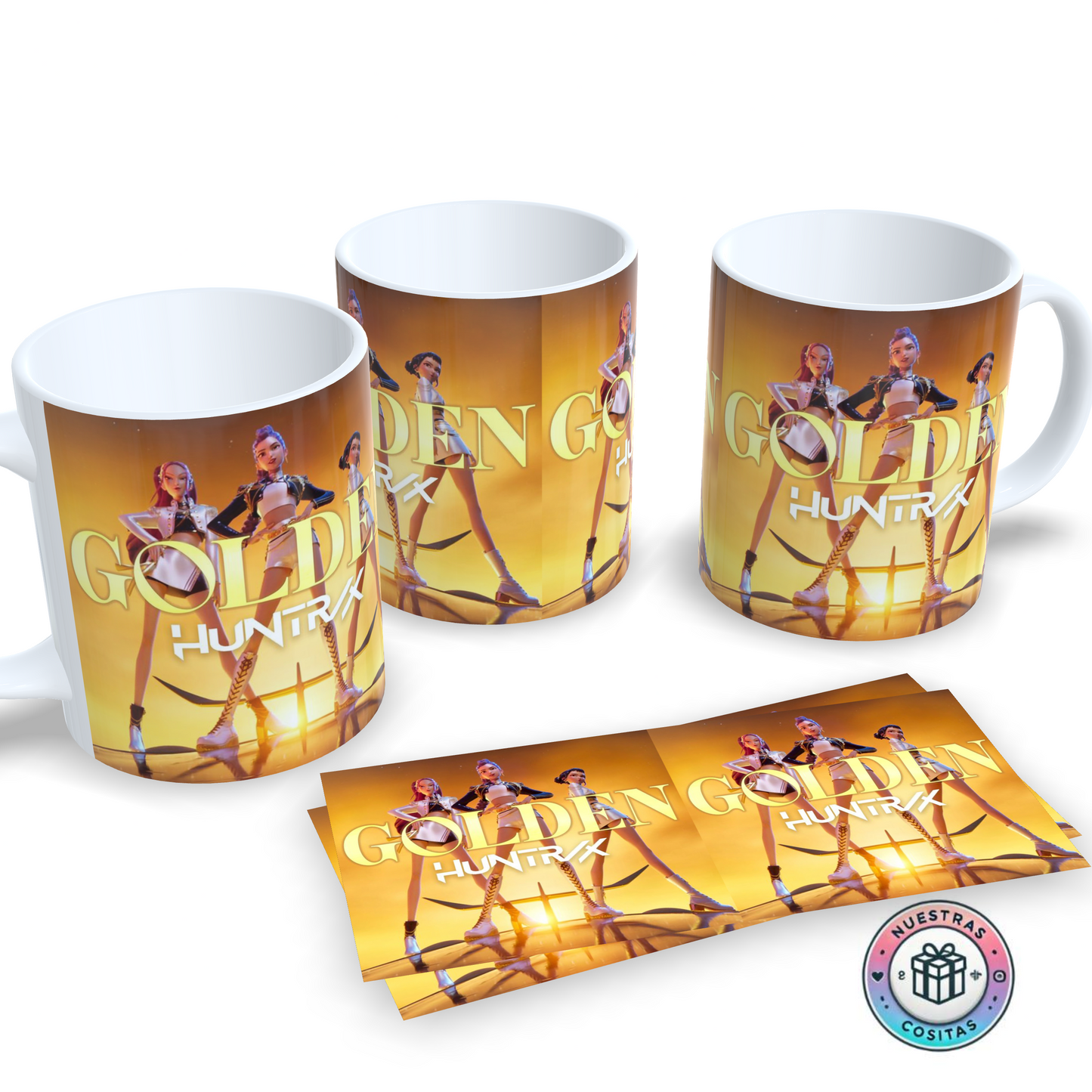 Taza K-Pop Demon Hunters ✨ Personalizable diseño 48