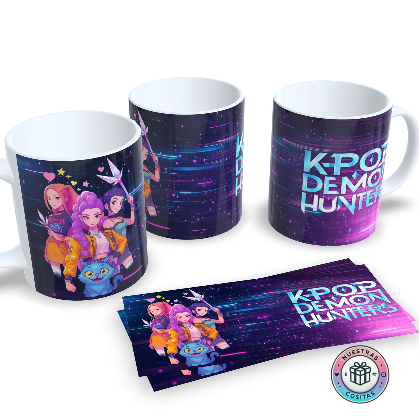 Taza K-Pop Demon Hunters ✨ | Personalizadas diseño 5 (Copia)