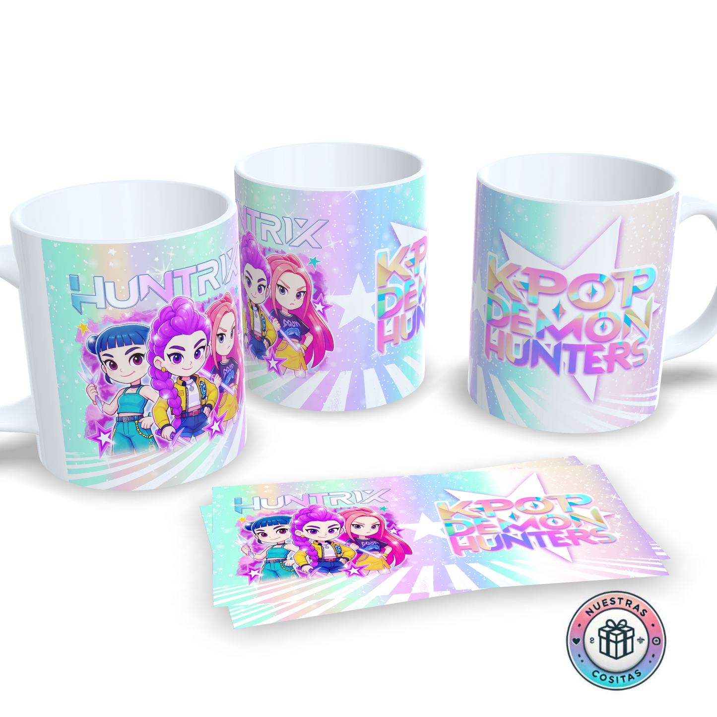 Taza K-Pop Demon Hunters ✨ Personalizable diseño 51