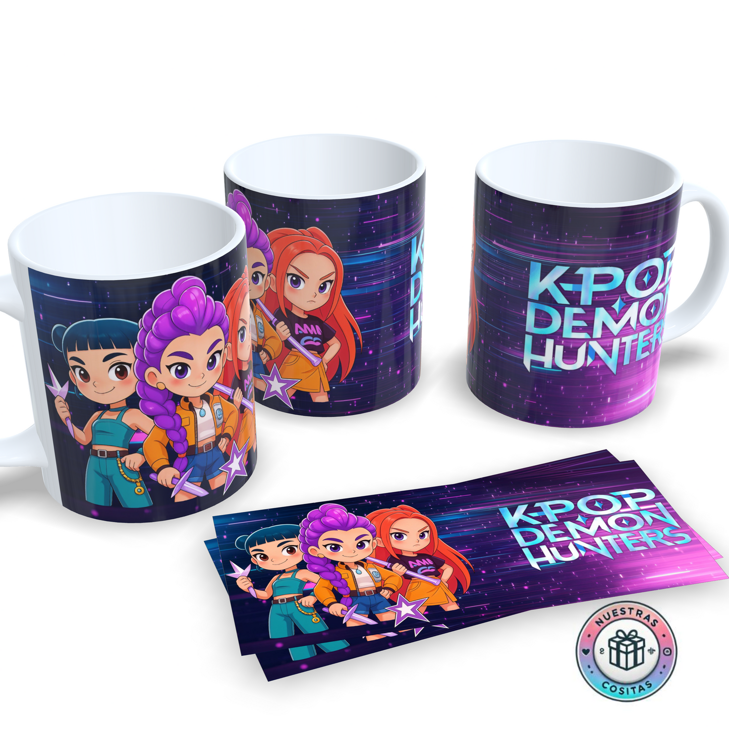 Taza K-Pop Demon Hunters ✨ | Personalizadas diseño 6
