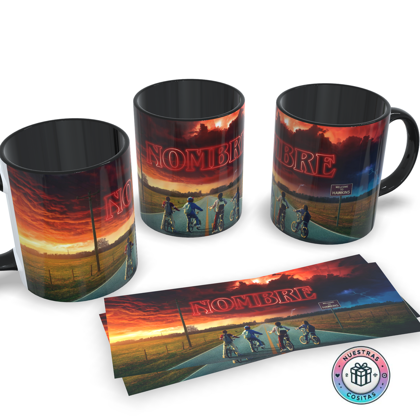Taza personalizada Stranger Things - Diseño 2