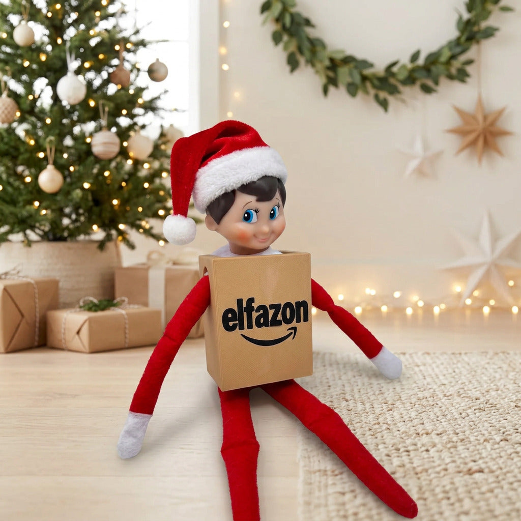 Caja para Elfo Travieso ("Elfazon") - Travesuras y Bromas del Duende
