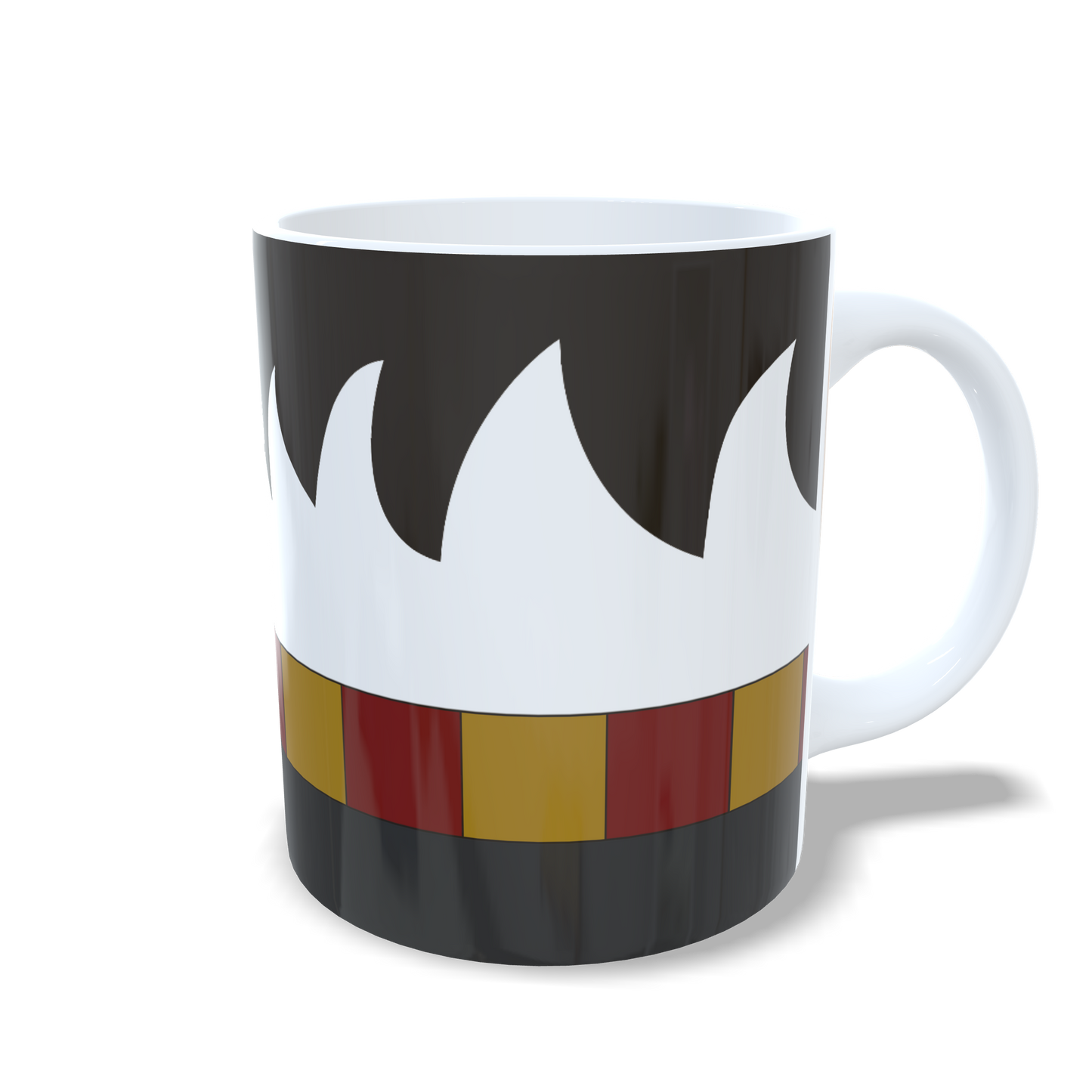 Taza inspirada en Harry Potter – Diseño minimalista de Gryffindor