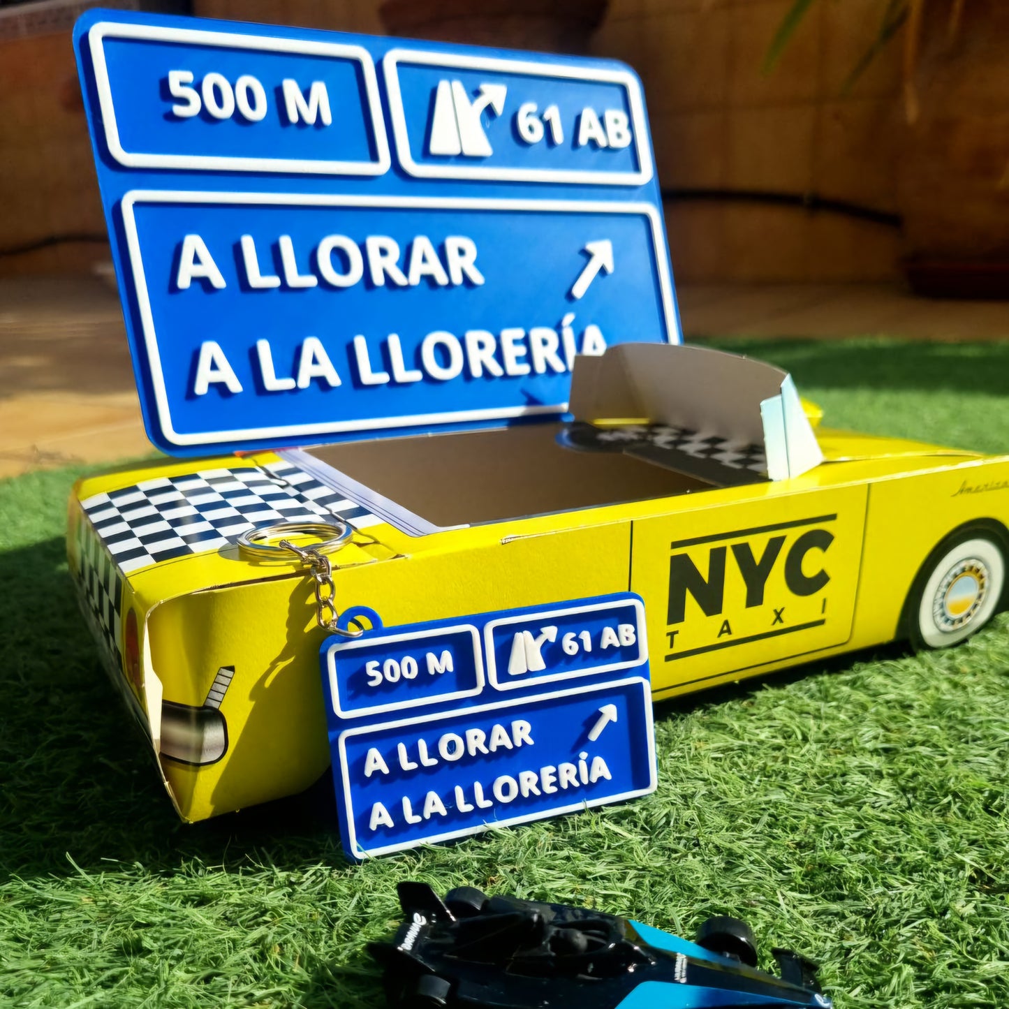 Cartel 3D "A llorar a la llorería"