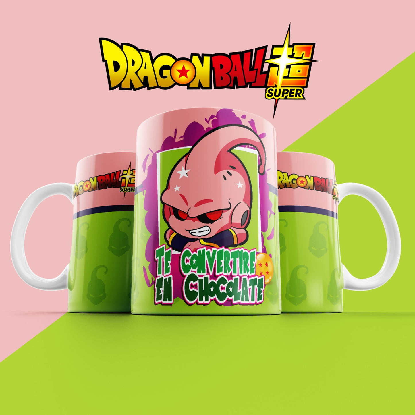 Taza Dragon Ball Majin Buu - Te convertiré en chocolate