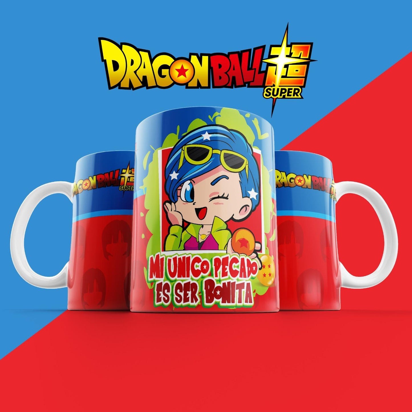 Taza Dragon Ball Super - Mi único pecado es ser bonita
