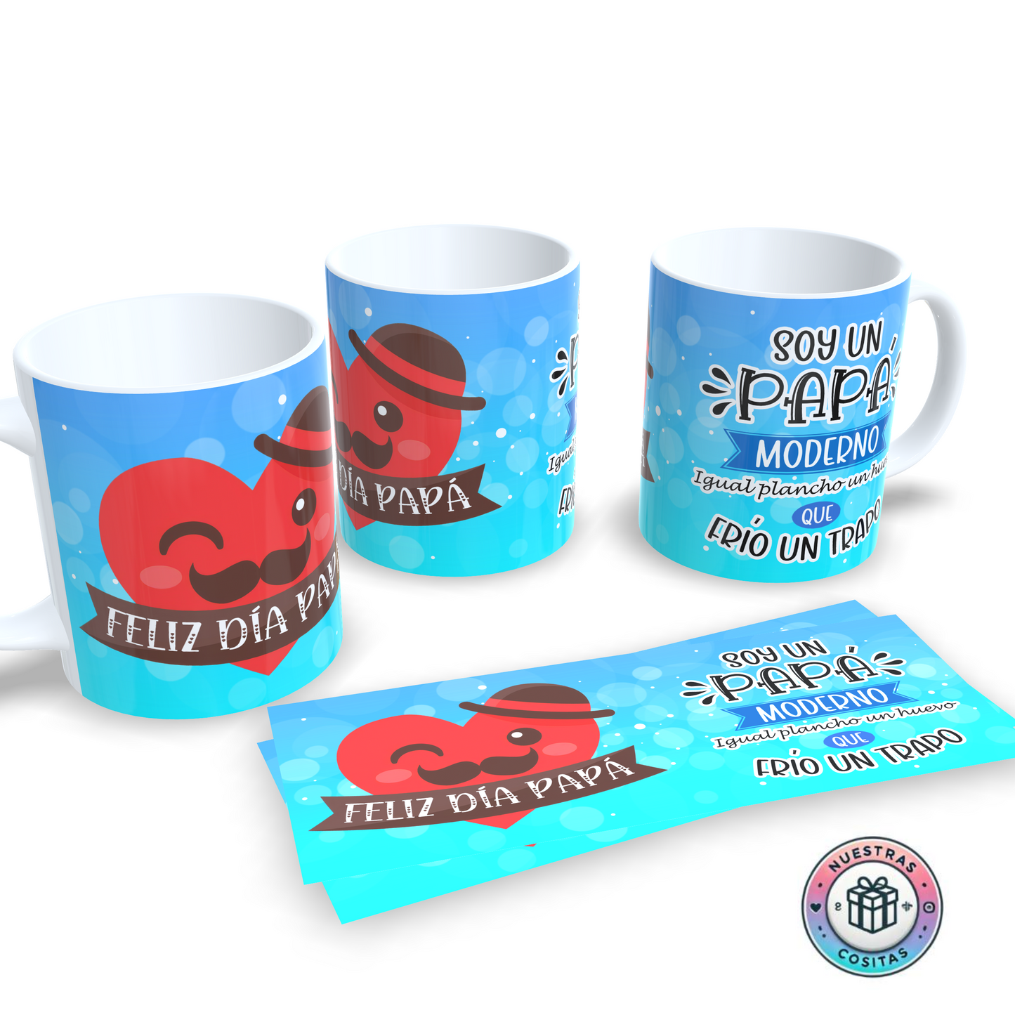 Taza Día del Padre – “Papá Moderno”