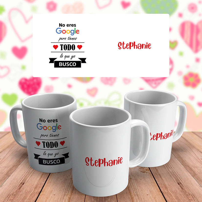 Taza "Amor con Humor" - Frases Divertidas - Diseño 1