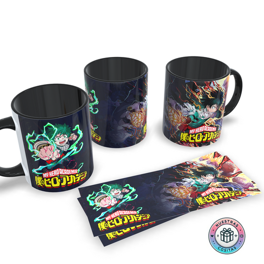Taza Deku poder máximo – My Hero Academia – Diseño épico