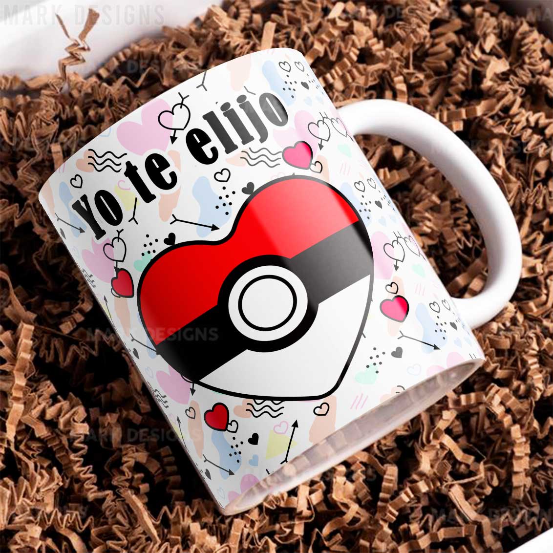 Taza "Amor Infinito" - Diseños Tiernos - Diseño 3