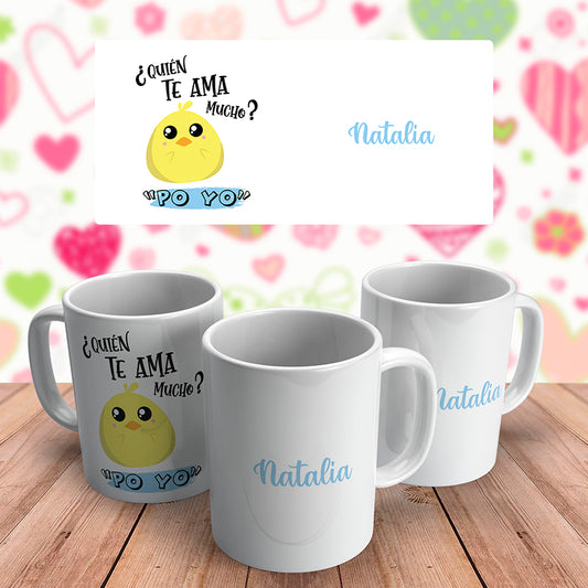 Taza "Amor con Humor" - Frases Divertidas - Diseño 5