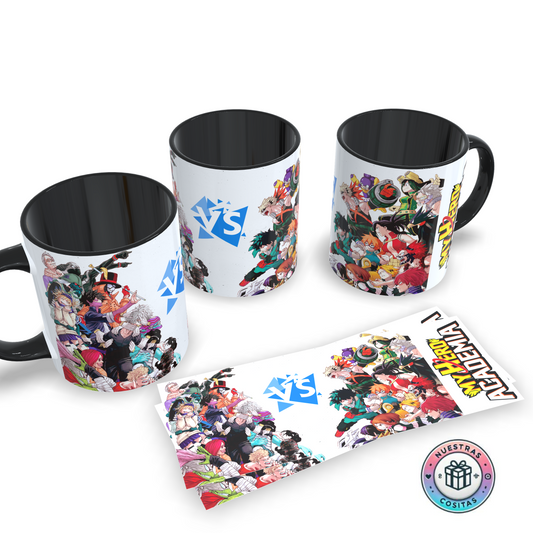 Taza My Hero Academia – Héroes vs Villanos
