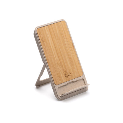 Cargador inalámbrico con soporte extensible