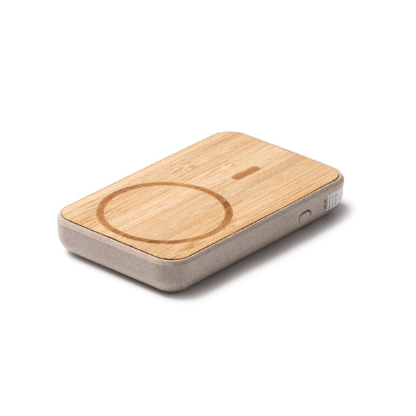 Batería externa magnética 5000 mAh con soporte