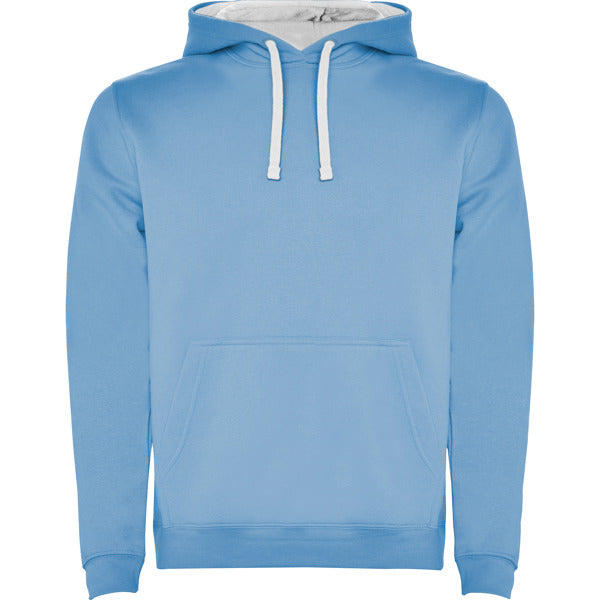 Sudaderas Urban · Celeste/Blanco