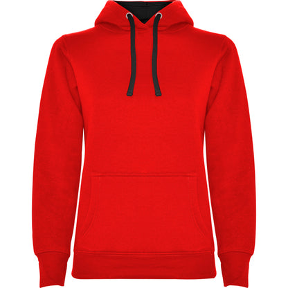 Sudaderas Urban Woman · Rojo/Negro