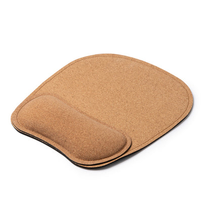 Alfombrilla ergonómica de corcho para ratón