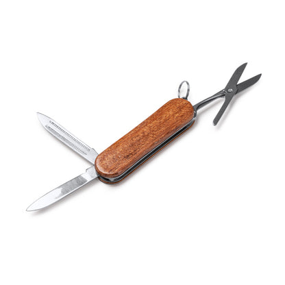 Navaja multiusos mini con tijeras y lima