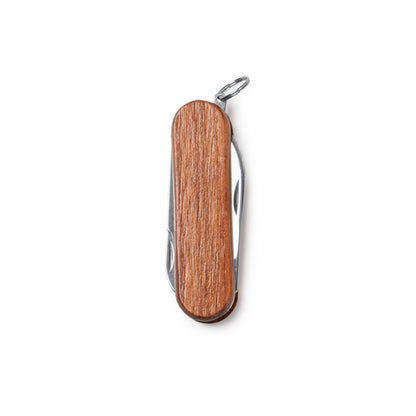 Navaja multiusos mini con tijeras y lima · Crudo